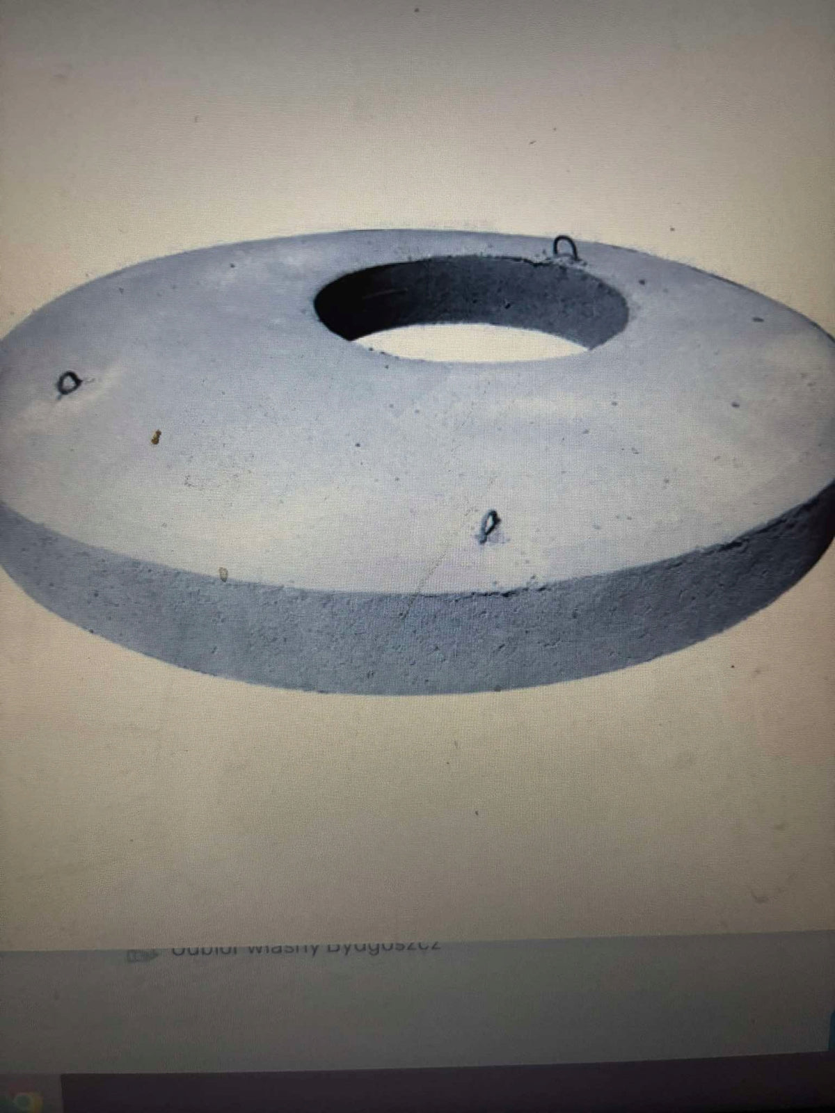 pokrywa betonowa 1200/150 z otworem