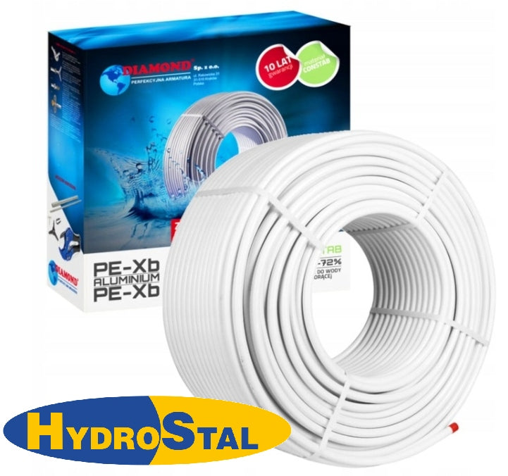 Rura PEX 16x2 mm 200mb Diamond PEX-AL-PEX Podłogówka Woda CO
