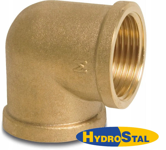 Kolano mosiężne 3/4" GW/GW kolanko mosiądz 20 solidne