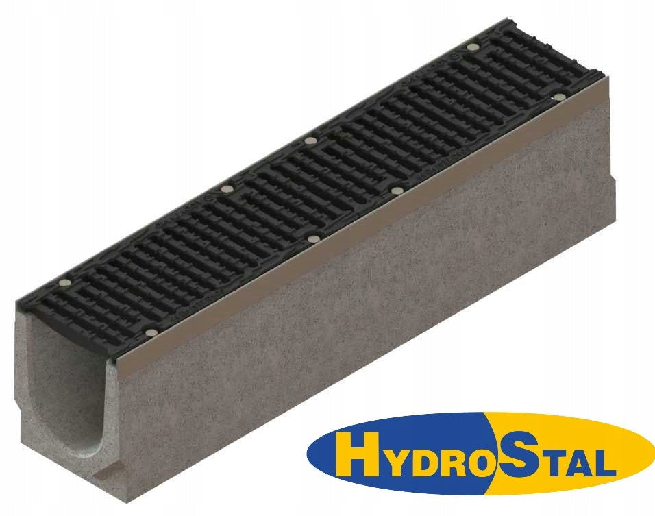 Odwodnienie Liniowe 21x21 Kanał Beton PRO DN150 1m Rama Stalowa D400