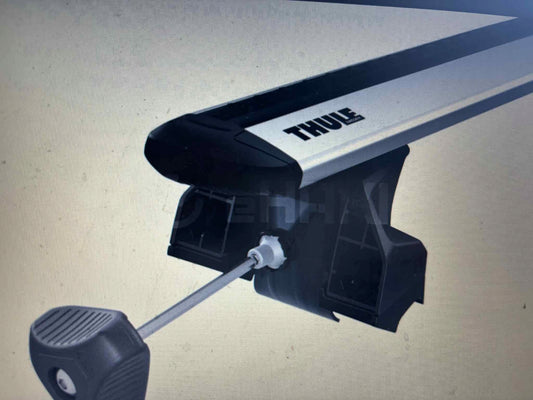 Thule Wingbar Evo Silver | Audi Q5 , Bagażnik dachowy belki 7106