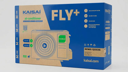 Klimatyzator ścienny KAISAI FLY+ 3,5kW Wi-Fi ZESTAW (KKWX-12RRA1)