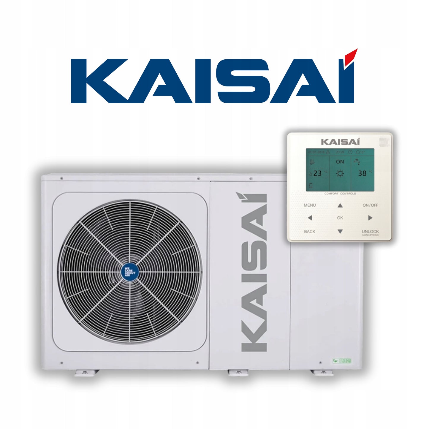 Pompa ciepła kaisai Monoblok 8kW KHC-08RY3-B