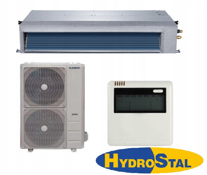 Klimatyzator Kanałowy Split 14,0 kW A++ / A+ Zestaw Inwerter R32 3-Fazy