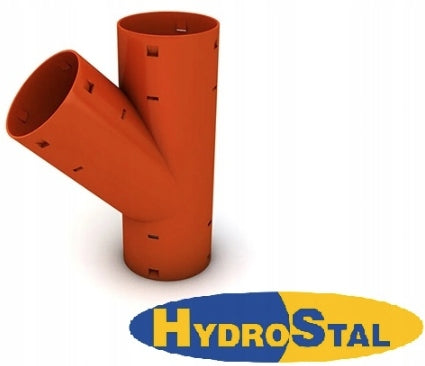 Trójnik Redukcyjny Drenarski 160/100 mm 90 Stopni Redukcja Rura Drenażowa