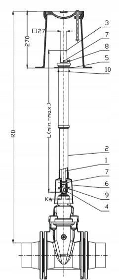 JAFAR OBUDOWA TELESKOPOWA DN 32/25