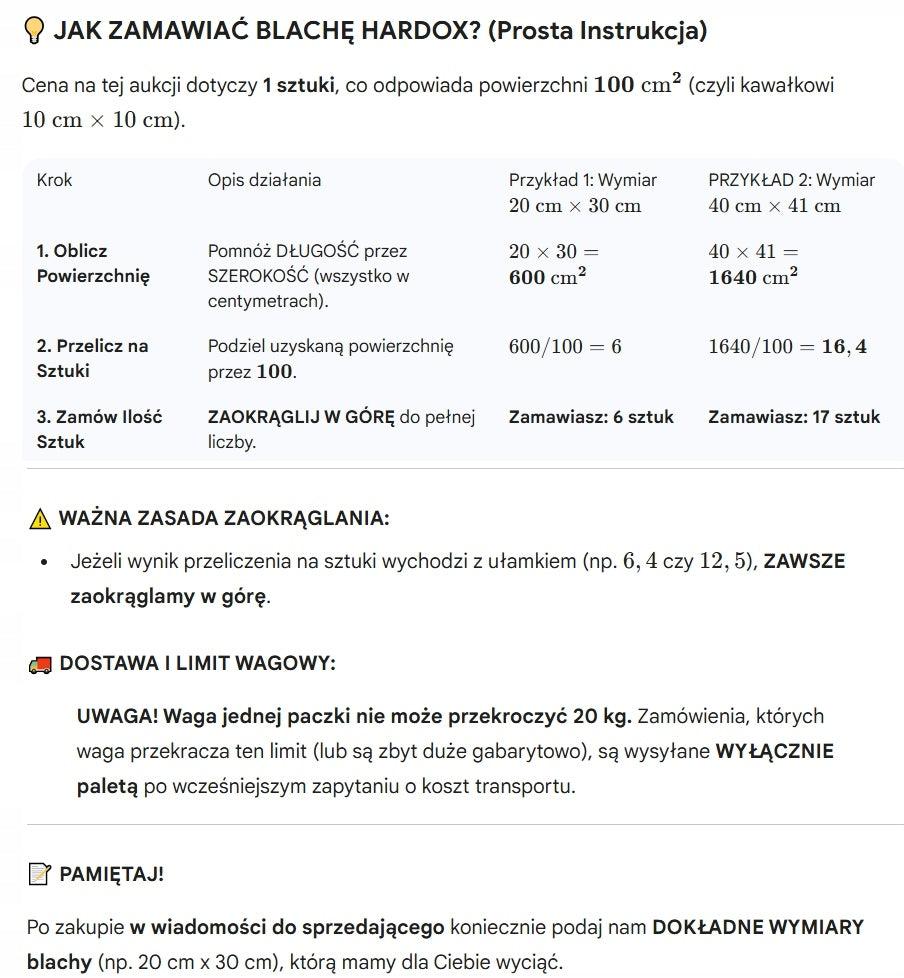 Blacha HARDOX 500 3 mm formatka AR500 odporna na ścieranie CIĘTA NA WYMIAR