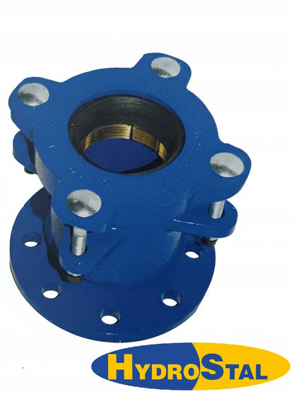 łącznik RK DN80 z zabezpieczeniem zakres 84-104mm żeliwo sfero