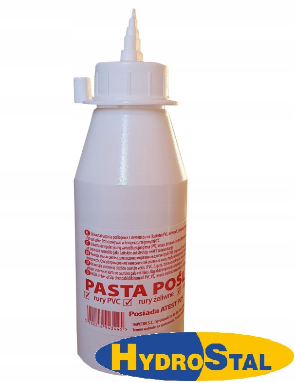Pasta Poślizgowa Uniwersalna 250g Do Uszczelek Rur Kielichowych