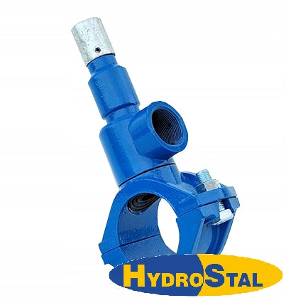 Nawiertka z opaską DN225/1 1/4" PVC/PE Przyłącze 32mm PN10 Żeliwo