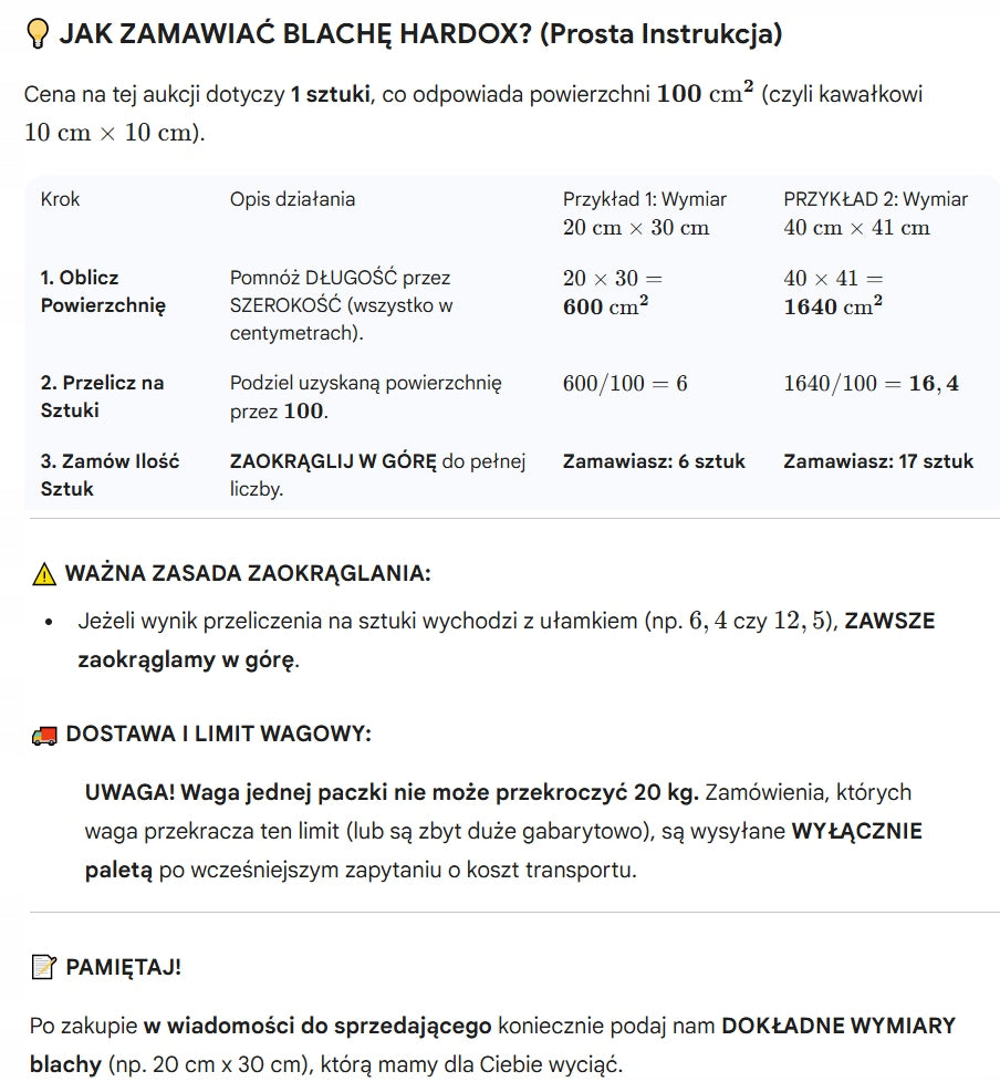 Blacha HARDOX 500 4 mm formatka AR500 odporna na ścieranie CIĘTA NA WYMIAR