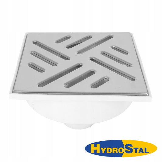 KRATKA KANALIZACYJNA DOLNA 15x15 CM FI 50 MM