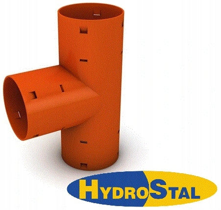 Trójnik Drenarski 160 mm 90 Stopni 87 Łącznik Rura Drenażowa Odgałęzienie
